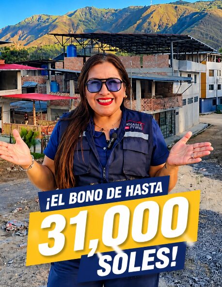 El bono para construir tu vivienda — Hogares del Perú